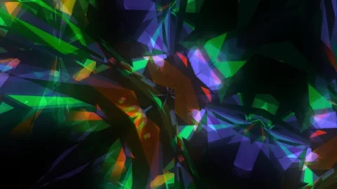 A kaleidoscope. Looped video Stock Footage 286854053