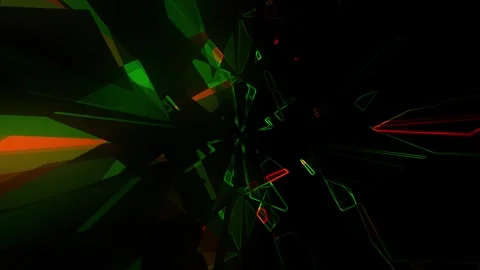 A kaleidoscope. Looped video Stock Footage 292051623
