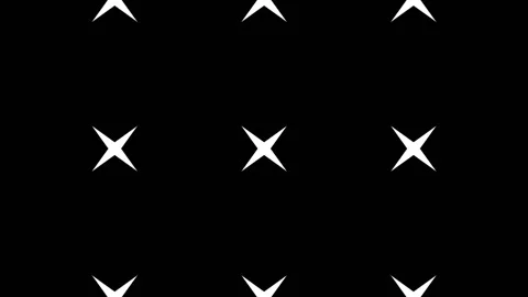 Kaleidoscope magical particles visual loop for concert, night club, music video Stock-Footage 196062011