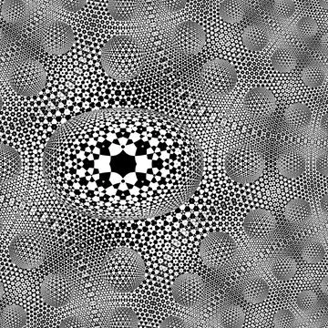 Kaleidoscope mandala abstract background of gradient color Illustrazione stock