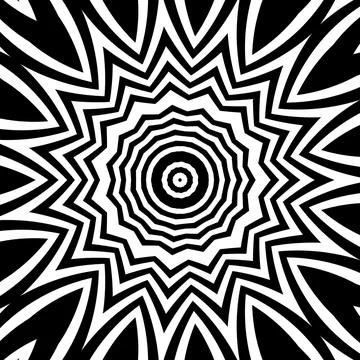 Kaleidoscope mandala abstract background Stock Illustration