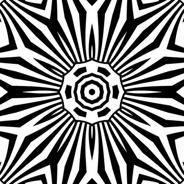 Kaleidoscope mandala abstract background Illustrazione stock