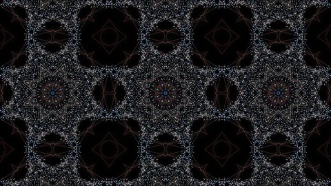 Kaleidoscope, mandala vj loop Stock Footage 109065453