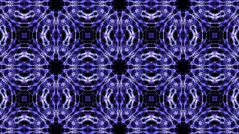 Kaleidoscope, mandala vj loop Stock Footage 109127683