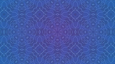 Kaleidoscope, mandala vj loop Stock Footage 109296561