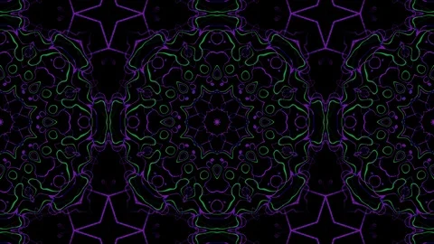 Kaleidoscope, mandala vj loop Stock Footage 109298977
