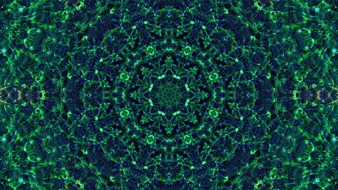 Kaleidoscope, mandala vj loop Stock Footage 110694041