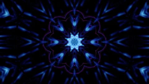 Kaleidoscope, mandala vj loop Stock Footage 110698273