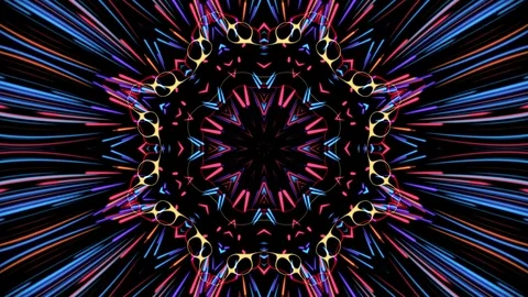 Kaleidoscope, mandala vj loop Stock Footage 112754759