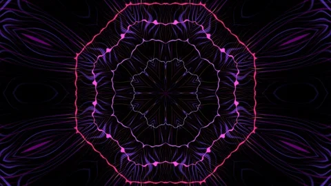Kaleidoscope, mandala vj loop Stock Footage 113151761