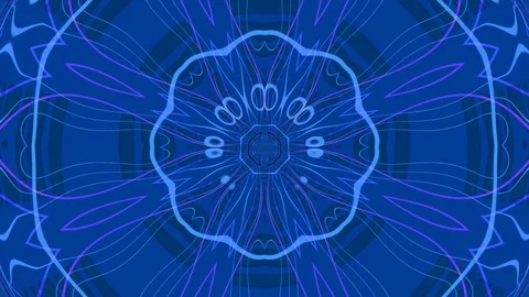 Kaleidoscope, mandala vj loop Stock Footage 113416839