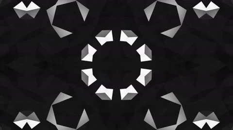 Kaleidoscope motion background Stock Footage 65251287