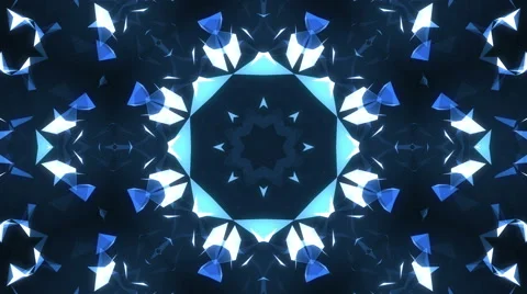 Kaleidoscope motion background Stock Footage 65326466