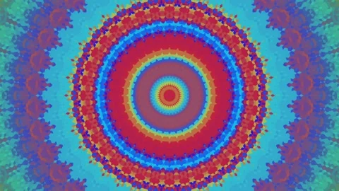 Kaleidoscope Motion Graphic Stock Footage 147110571