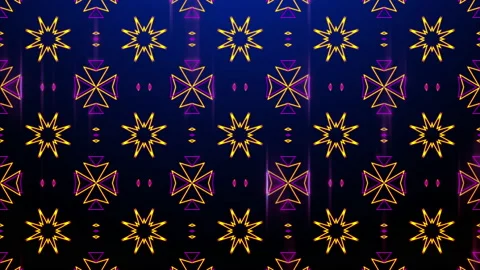 Kaleidoscope Motion Loop  2 스톡 동영상 138279493