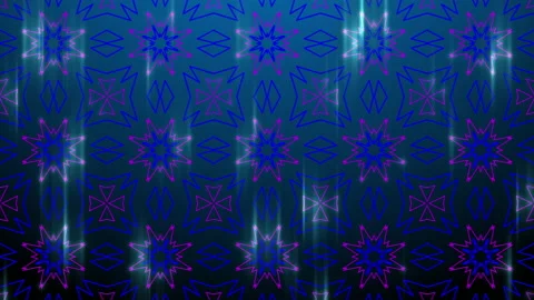 Kaleidoscope Motion Loop Stock Footage 138278781