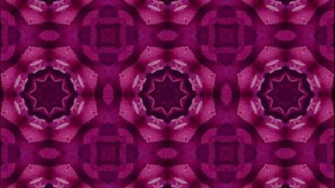 Kaleidoscope motion psychedelic ornament texture background animation colored Video stock 255508344