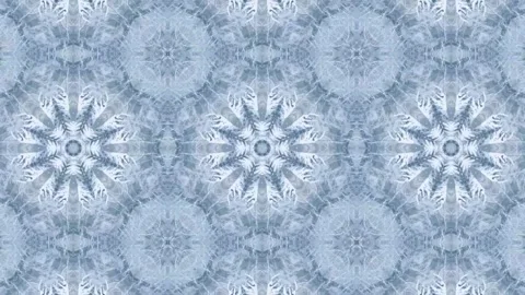Kaleidoscope motion psychedelic ornament texture background animation colored Stock Footage 255508451