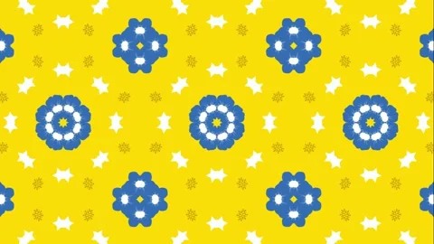 Kaleidoscope motion psychedelic ornament texture background animation colored Stock Footage 255508530
