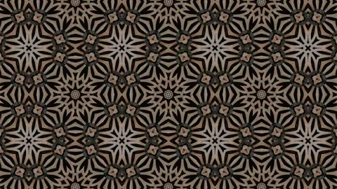 Kaleidoscope motion psychedelic ornament texture background animation colored Stock-Footage 255594232