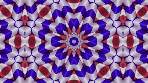 Kaleidoscope motion psychedelic ornament texture background animation colored Stock-Footage 255594357