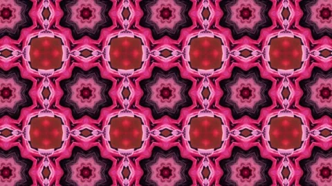 Kaleidoscope motion psychedelic ornament texture background animation colored Stock Footage 255596256