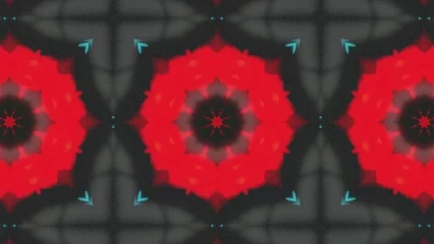 Kaleidoscope motion psychedelic ornament texture background animation colored Stock Footage 255596280
