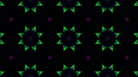 Kaleidoscope motion psychedelic ornament texture background animation colored 스톡 동영상 255596313