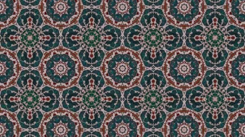 Kaleidoscope motion psychedelic ornament texture background animation colored Stock Footage 255596404