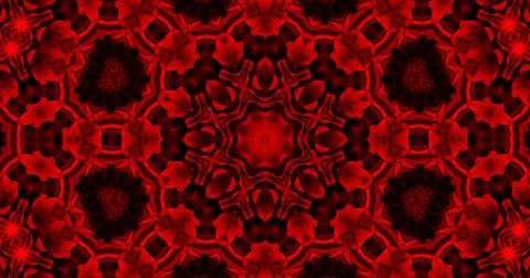 Kaleidoscope Motion Seamless Patterns Design Stock Illustration