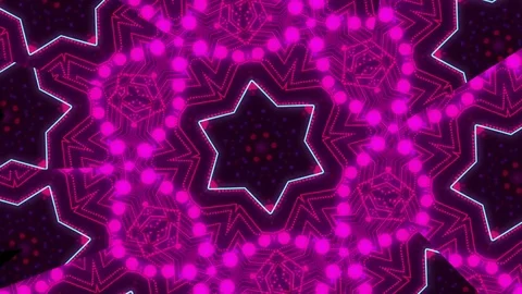 Kaleidoscope Particles Stock Footage 83603506
