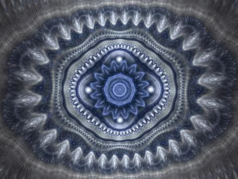 Kaleidoscope pattern abstract background. Geometrical symmetrical ornament de Stock Illustration