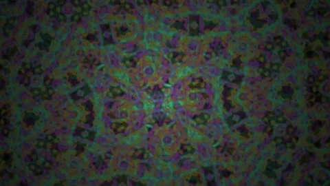 Kaleidoscope Pattern Background Texture Design. Stock Footage 334664111