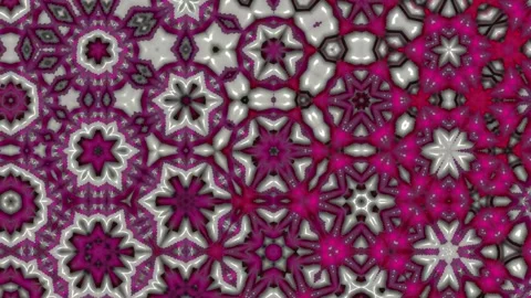 Kaleidoscope pattern clip Stock Footage 271177282