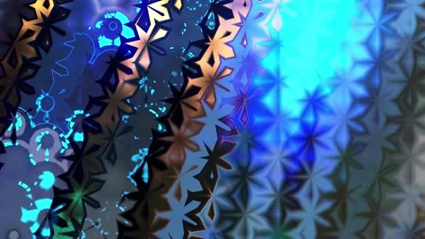 Kaleidoscope pattern clip Stock Footage 271664540