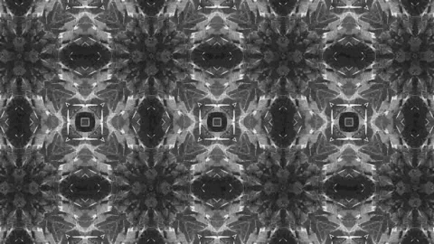 Kaleidoscope pattern clip Stock Footage 273537090