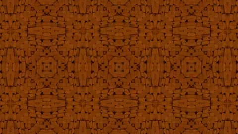 Kaleidoscope pattern clip Stock Footage 273537091