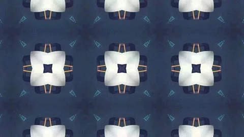 Kaleidoscope pattern clip Stock Footage 273537099