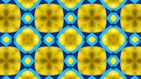 Kaleidoscope pattern clip Stock Footage 273537116