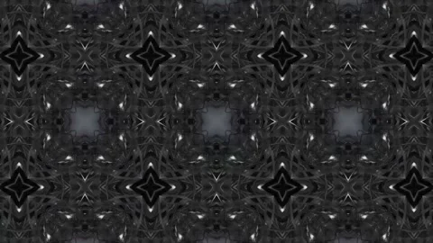 Kaleidoscope pattern clip Stock Footage 273537125