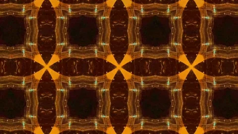 Kaleidoscope pattern clip Stock Footage 273537126