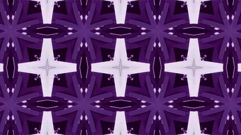 Kaleidoscope pattern clip Stock Footage 273537136