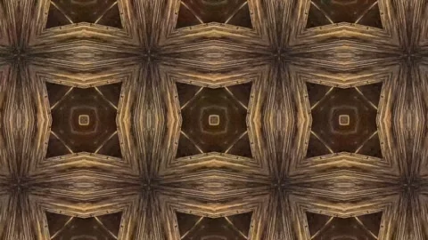 Kaleidoscope pattern clip Stock Footage 273537173