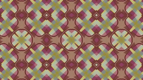 Kaleidoscope patterns abstract multicolored background. Stock Illustration