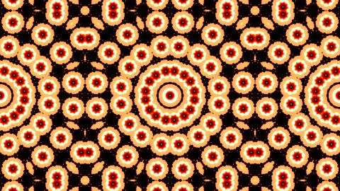 Kaleidoscope patterns abstract multicolored background Stock Illustration