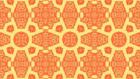 Kaleidoscope patterns abstract multicolored background. Stock Illustration