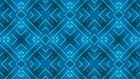 Kaleidoscope patterns abstract multicolored background. Illustrazione stock
