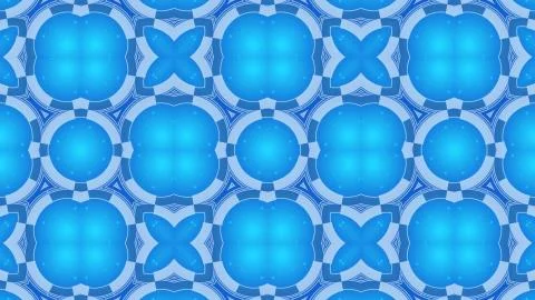 Kaleidoscope patterns abstract multicolored background. Illustrazione stock