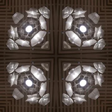 Kaleidoscope of photos, pattern, pattern - design elements, light, lighting. 스톡 사진