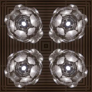 Kaleidoscope of photos, pattern, pattern - design elements, light, lighting. 스톡 사진